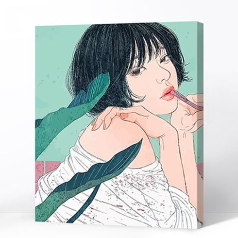 數字油畫DIY定制 用色彩編織溫馨家居與甜蜜記憶